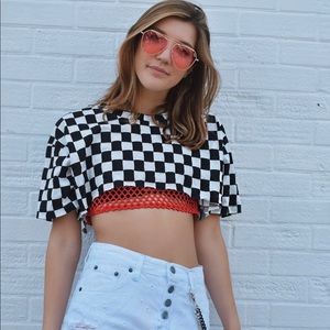 NWT Super Cropped Top